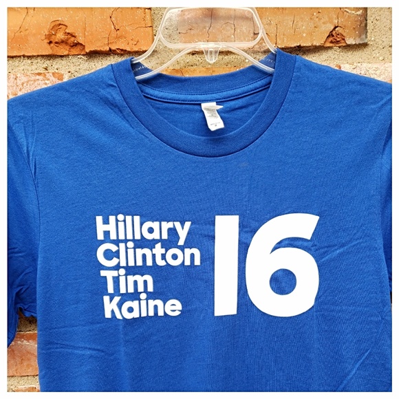 American Apparel Tops - Vintage Hillary Clinton Tim Kaine President T-Shirt